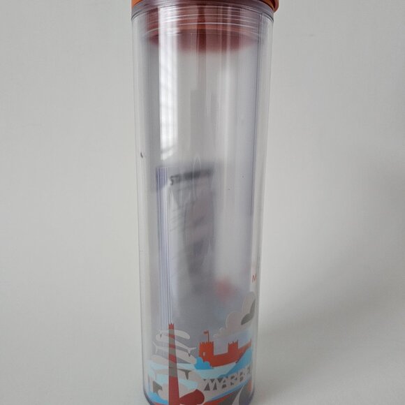 NEW STARBUCKS You Are Here Marbella, Spain Double Wall Tumbler w/SKU 16floz/473m - Picture 2 of 7